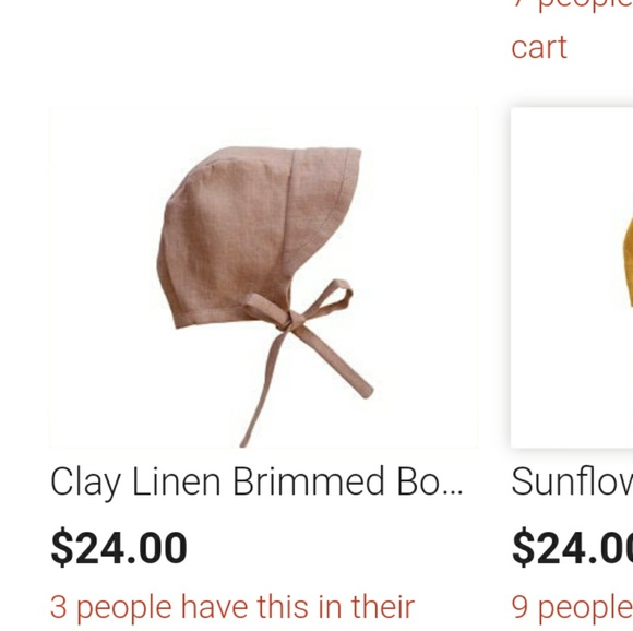 3 to 6 mo bonnet and bloomers - Picture 4 of 4